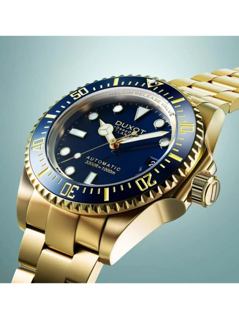 NWT Duxot Atlantica Automatic Blue Dial Men's Watch
